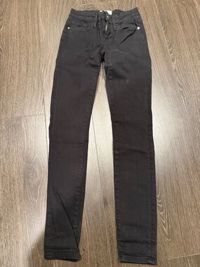 Frame Denim Black Women's Skinny Jeans